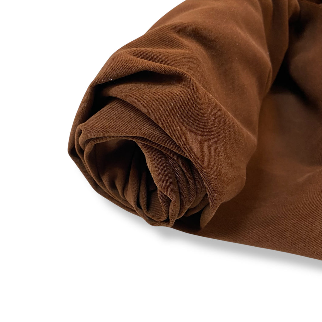 132 Light Brown Woven Deadstock Remnant 1m Bundle
