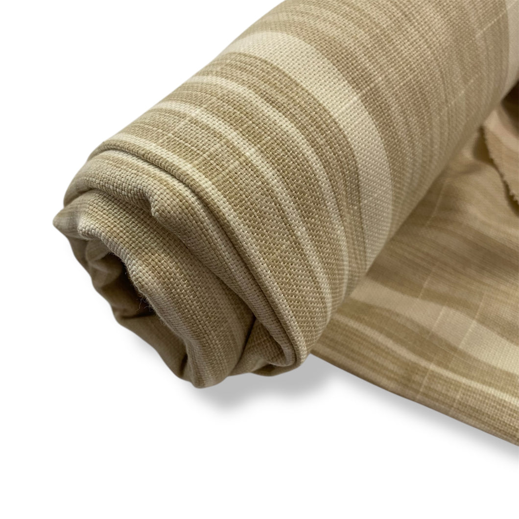 095 Champagne Stripes Upholstery Deadstock Remnant 1m Bundle
