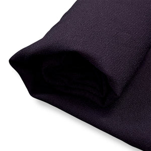 232 Black Georgette Woven Deadstock Remnant 1m Bundle