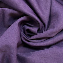 Load image into Gallery viewer, Wool Woven Fabric- Eggplant
