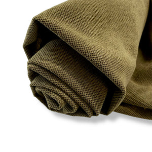 091 Khaki Bubble Weave Upholstery Deadstock Remnant 1m Bundle
