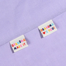 Load image into Gallery viewer, Grandma Made It Woven Labels by KATM | Pack of 6 Labels
