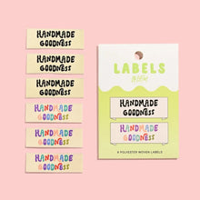 Load image into Gallery viewer, Handmade Goodness Woven Labels by KATM | Pack of 6 Labels
