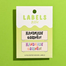 Load image into Gallery viewer, Handmade Goodness Woven Labels by KATM | Pack of 6 Labels
