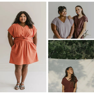 Capstone Patterns Hemlock Dress and Top (Paper Pattern)