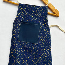 Load image into Gallery viewer, 3-6yr Blue Star Kid&#39;s Apron
