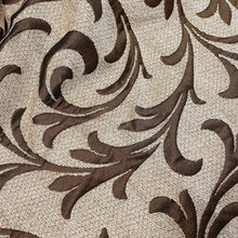 Load image into Gallery viewer, 048 Enlarged Leaf Print Jacquard Upholstery Deadstock Remnant 1m Bundle
