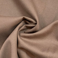Load image into Gallery viewer, Wool Woven Fabric- Coffee
