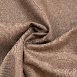 Wool Woven Fabric- Coffee