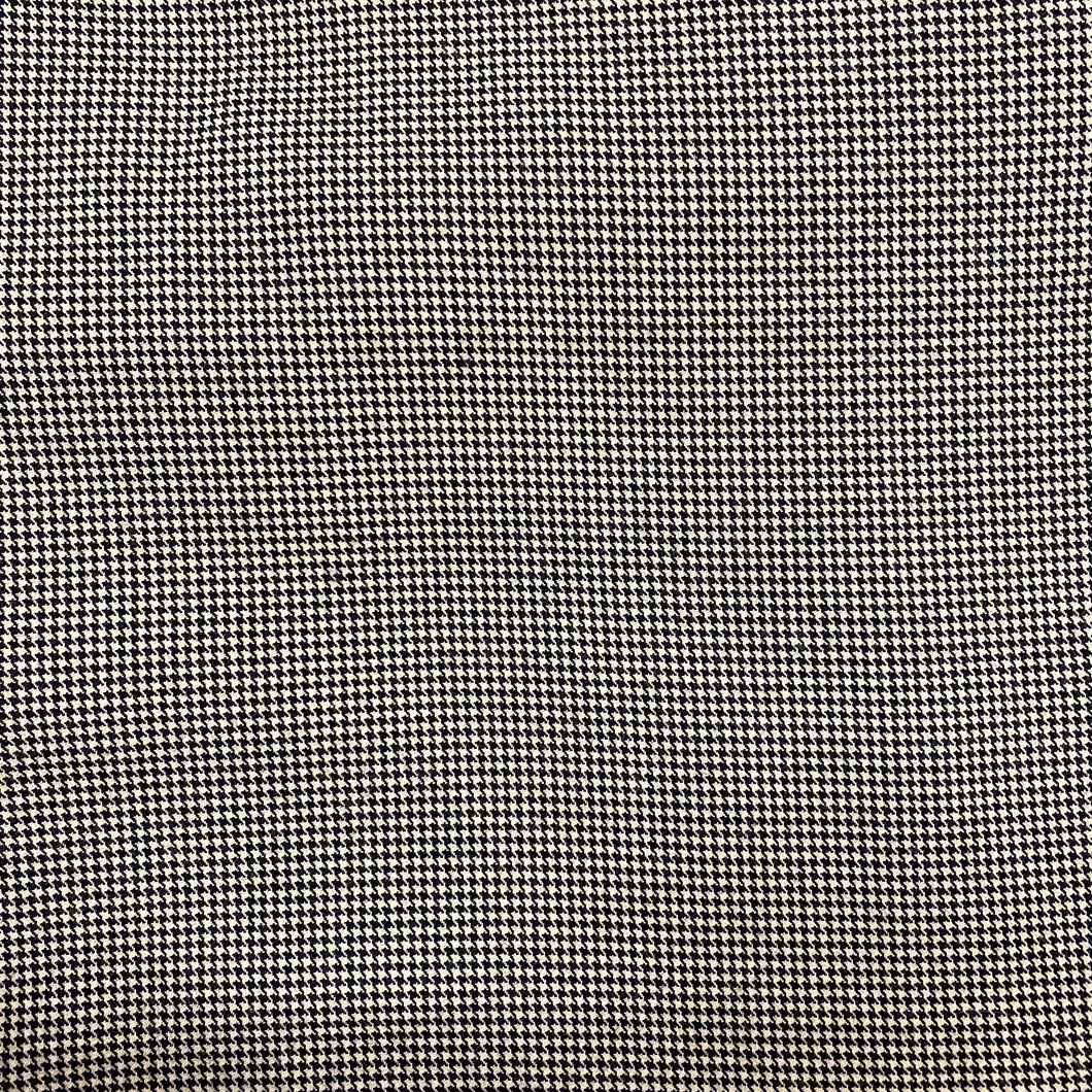 Woven Wool Fabric - Fine Houndstooth