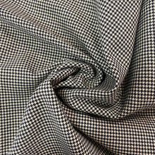 Load image into Gallery viewer, Woven Wool Fabric - Fine Houndstooth
