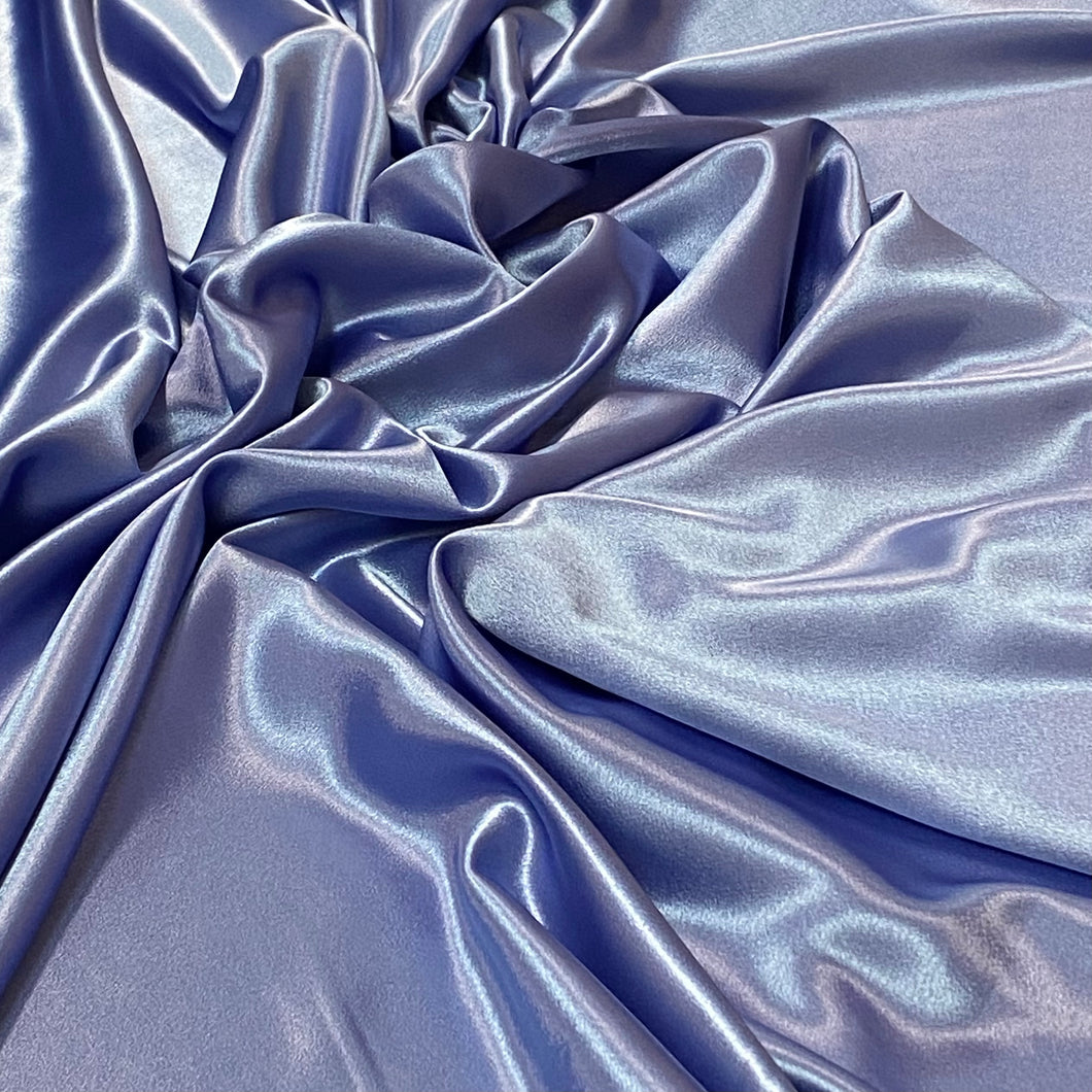 Charmeuse Woven Fabric- Periwinkle