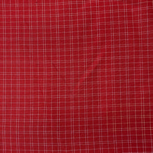 Load image into Gallery viewer, Polyester Woven Fabric - Red Grid Plaid
