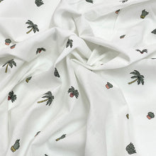 Load image into Gallery viewer, Lightweight Cotton Woven Fabric - Desert Palm Mini Print
