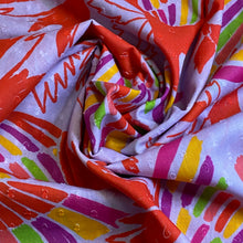 Load image into Gallery viewer, Lightweight Cotton Flocked/Dotted Voile - Macaw
