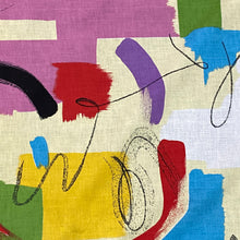 Load image into Gallery viewer, 100% Cotton Yellow Retro Print
