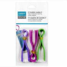 Load image into Gallery viewer, UNIQUE Bobbin Mates II Assorted Colours - 12pcs
