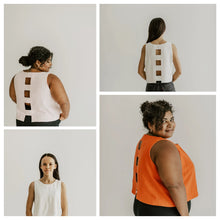 Load image into Gallery viewer, Capstone Patterns Juniper Top (Paper Pattern)
