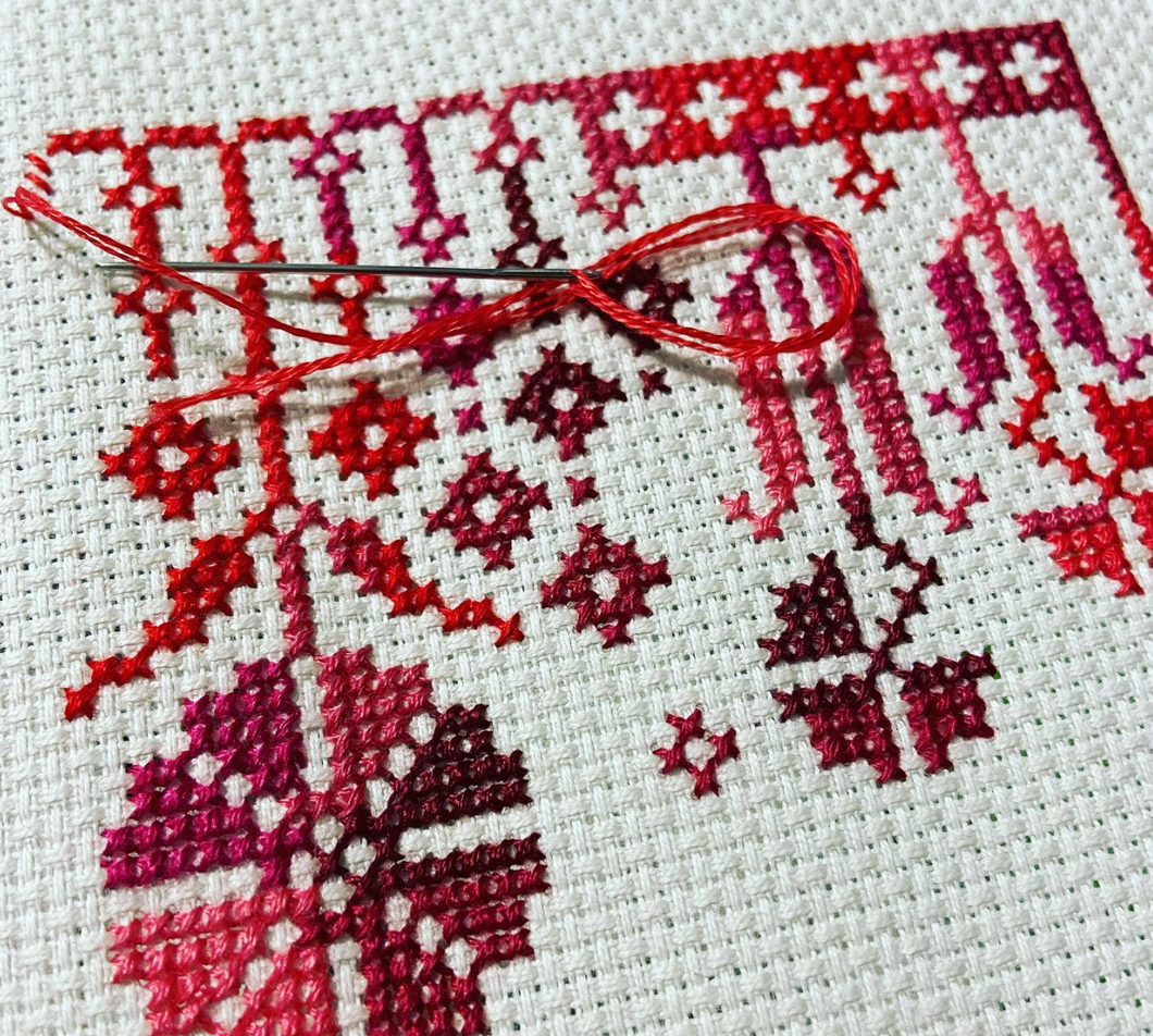 Learn the art of Cross Stitch with Johanna Masko (Tuesday May 20th 6-9pm)