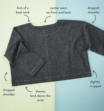 Load image into Gallery viewer, Craft Studio Boxy Tee with Liz Simpson (Sunday March 22nd &amp; 29th, 10am-1pm)
