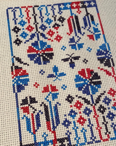 Learn the art of Cross Stitch with Johanna Masko (Tuesday May 20th 6-9pm)