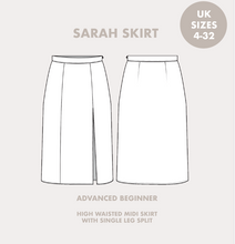 Load image into Gallery viewer, Invisible Zip Midi Skirt with Liz Simpson (August 5th &amp; 6th, Wed/Thurs 6-9pm)
