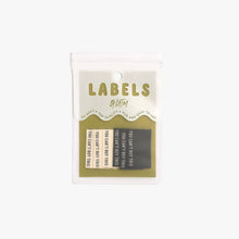 Load image into Gallery viewer, You Can't Buy This (Bk/Cream) Woven Labels by KATM| Pack of 6 labels

