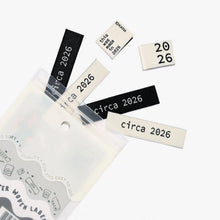 Load image into Gallery viewer, Circa 2026 Woven Labels | Pack of 6 Labels
