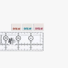 Load image into Gallery viewer, Cute AF! Woven Labels | Pack of 6 Labels

