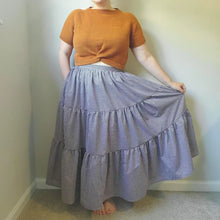 Load image into Gallery viewer, DIY Tiered Long Skirt, made to your measurements, with Ariane Clark (Wednesday Jan 7th &amp; 14th 6-8:30p)
