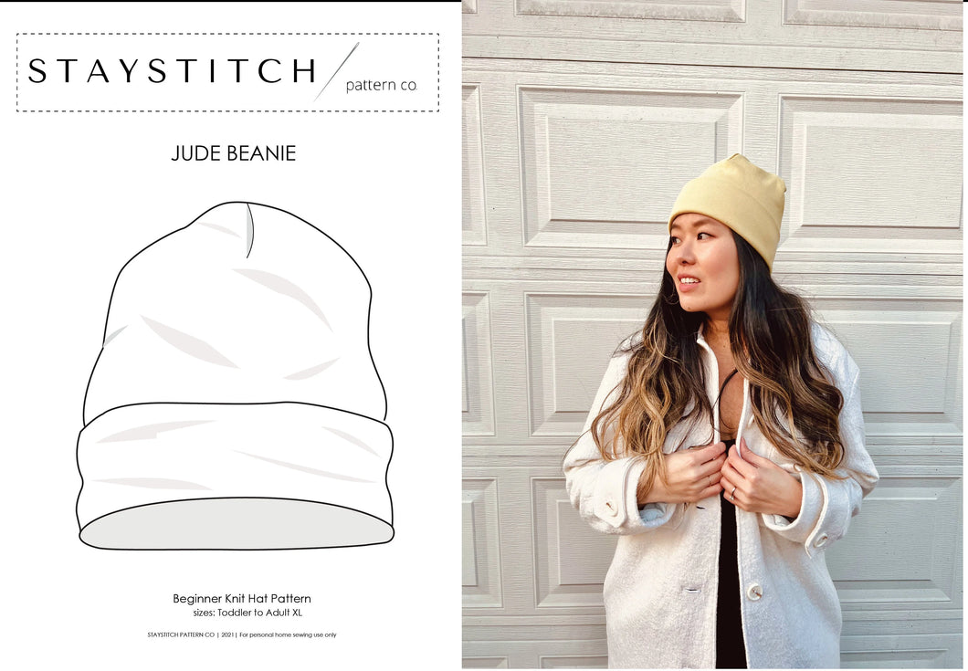 The Jude Beanie with Special Guest Candice of @SewBakeMake!!! (Monday January 19th 11am-2pm)