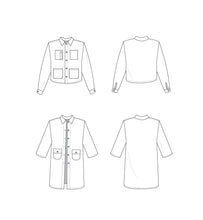 Load image into Gallery viewer, The Collared Jacket, with Liz Simpson (4 wks Sept 21, 28, Oct 5, 12)
