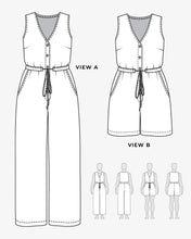 Load image into Gallery viewer, The Lazo Jumpsuit with Liz Simpson (Fri/Sat/Sun July 24th, 25th, 26th, Sew-cation!)

