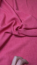 Load and play video in Gallery viewer, Polyester Woven Fabric - Coral Pink
