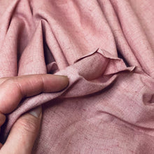 Load and play video in Gallery viewer, Polyester Linen Woven Fabric - Dusty Pink
