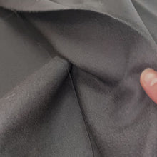 Load and play video in Gallery viewer, Wool Crepe Woven Fabric- Black
