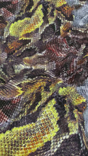 Load and play video in Gallery viewer, Textured Reptile Print Knit
