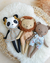 Load image into Gallery viewer, Sewing Pattern Bear, Lion, Panda Stuffed Animal
