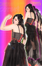 Load image into Gallery viewer, High Fashion Cropped Corset Sewing Pattern // CUT/SEW
