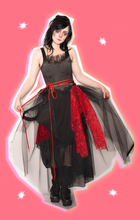 Load image into Gallery viewer, High Fashion Cropped Corset Sewing Pattern // CUT/SEW
