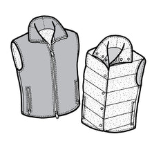 Load image into Gallery viewer, 102 – Adult's Santiam Reversible Vest Pattern
