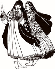 Load image into Gallery viewer, 107 Afghan Dress
