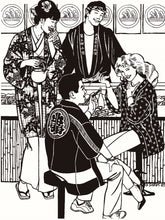 Load image into Gallery viewer, 129 Japanese Hapi &amp; Haori
