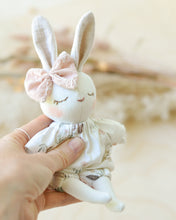 Load image into Gallery viewer, Sewing Pattern for Bunny Stuffed Animal + Carrot Bed
