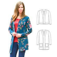 Load image into Gallery viewer, Harper classic knit cardigan and duster 
