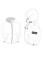 Load image into Gallery viewer, Jalie 2108 - Puffer Jacket Pattern
