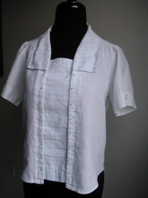 Load image into Gallery viewer, A mannequin wearing 210 Armistice Blouse with rectangle collar.
