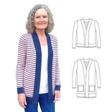 Load image into Gallery viewer, Harper classic knit cardigan and duster 
