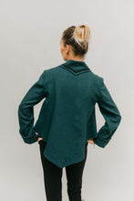 Load image into Gallery viewer, Blonde woman back turned with hands on hips wearing the Metropolitan Suit Jacket.
