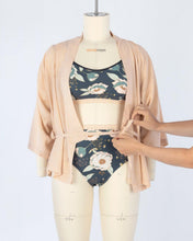 Load image into Gallery viewer, Marie-Josée Briefs with Julia Bralette and Mélanie Robe
